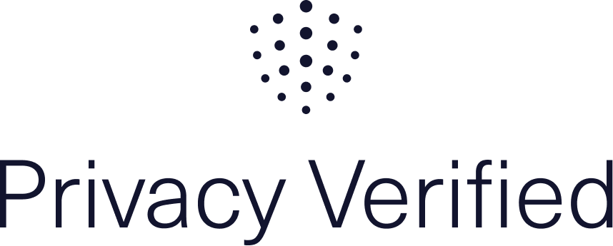 Privacy Verified logo zwart
