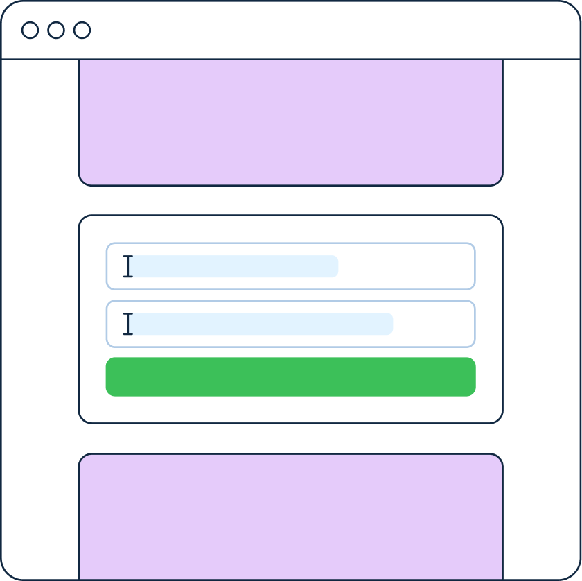 Illustratie voorbeeld inline formulier